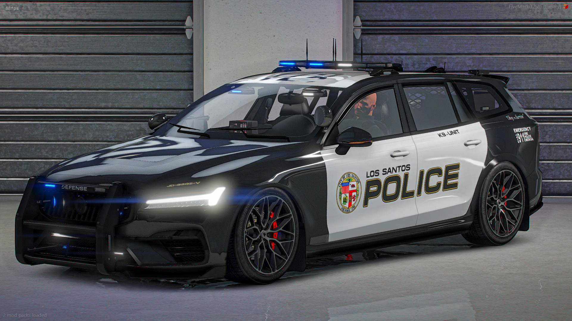 Vulcar E90R (US) - Police (Non -ELS)