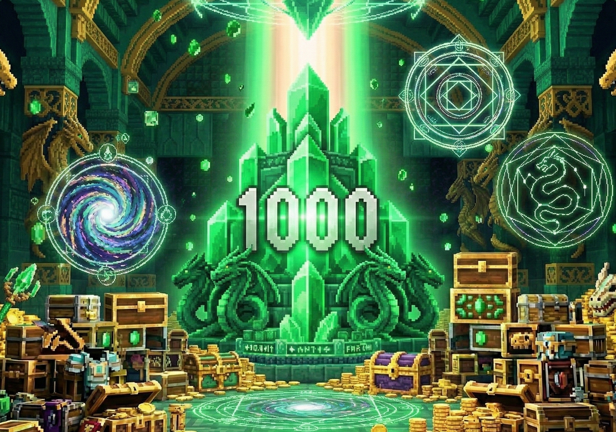 1000 + 100 Bonus Credits
