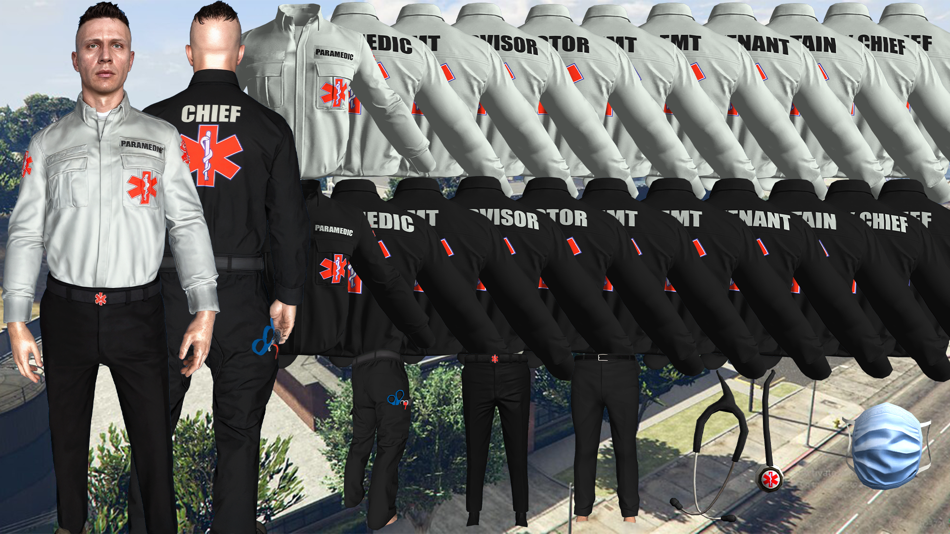 EMS Long Sleeve Shirts  [Male and Female]