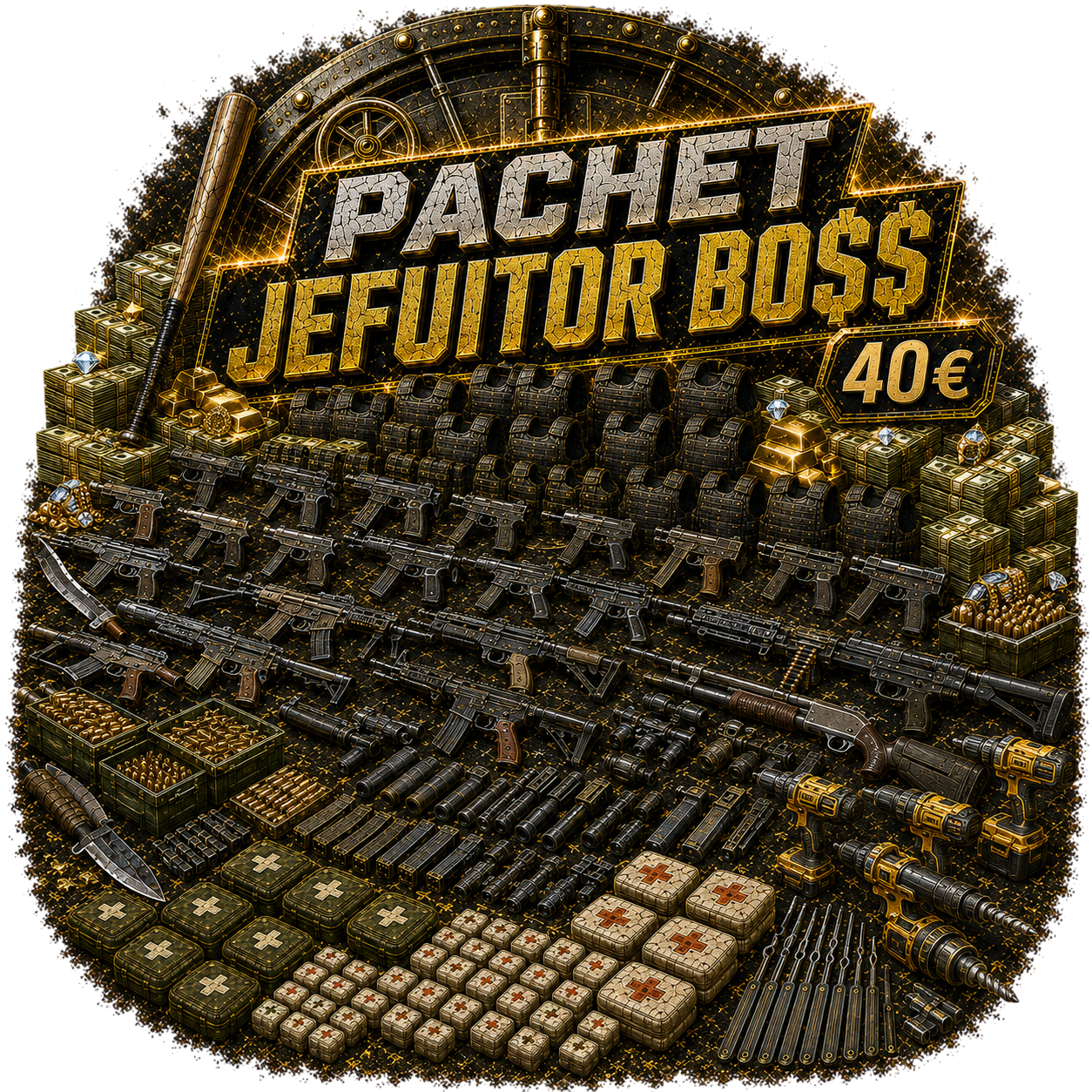 Pachet - Jefuitor Bo$$