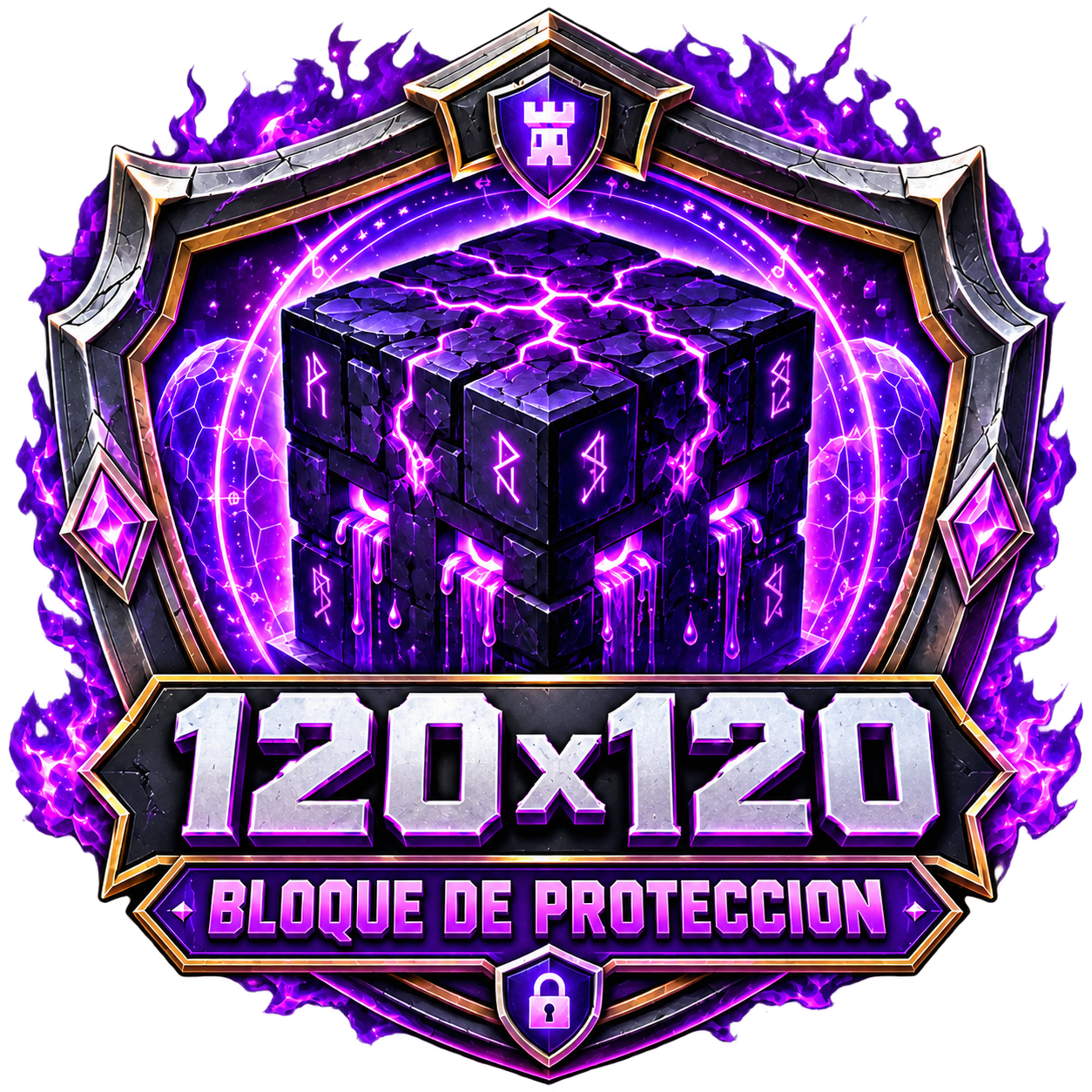 BLOQUE DE PROTECCION 120 X 120
