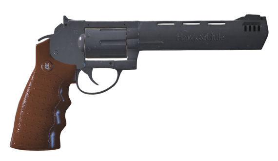 Revolver Pesado + 100 Muniçoes