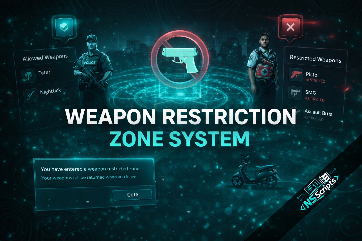 Weapon restrictions