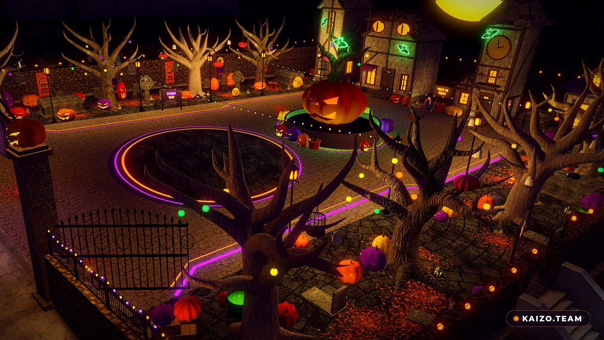FiveM Halloween Spawn Point Map — Pumpkin Plaza