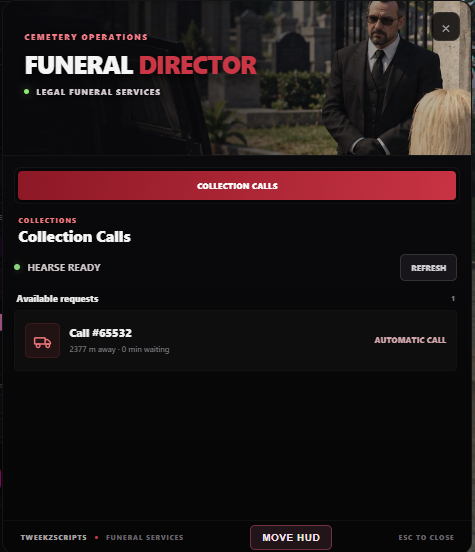 Cemetery Operations Job (Standalone)