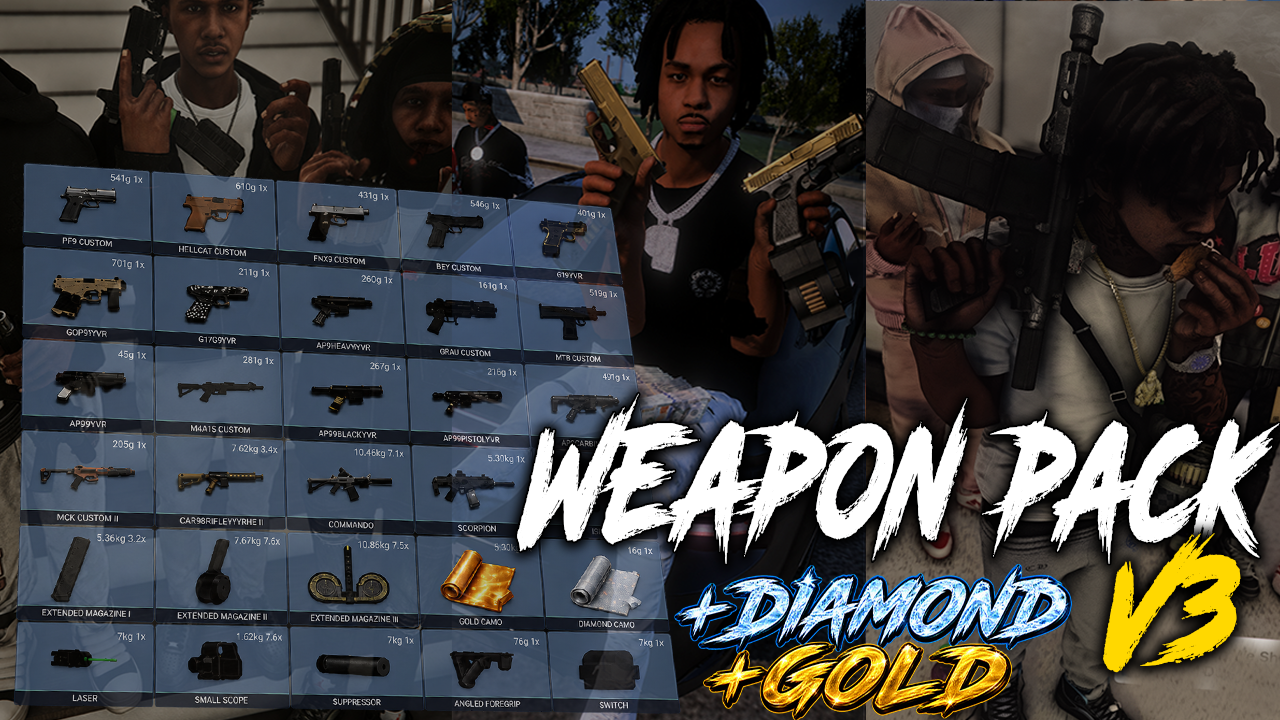 VVS GUNS V3- Weapon Pack