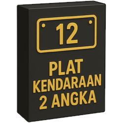 Custom Plat 2 Angka
