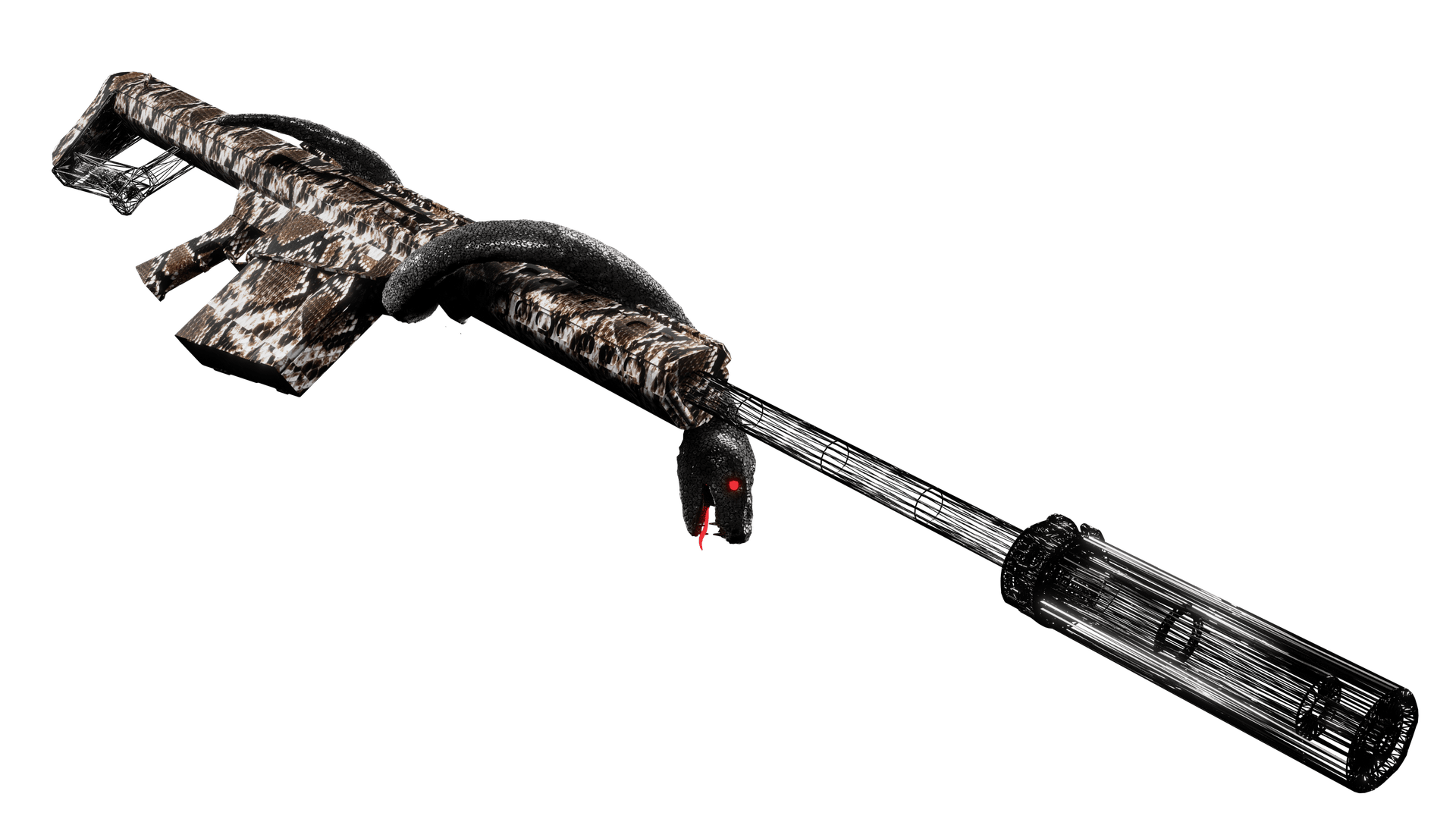 Snake Gun Skin Pack 6 Guns