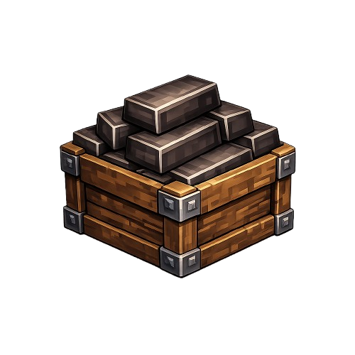 100 Netherite Ingots