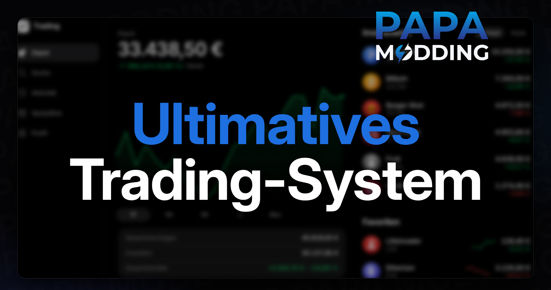Ultimatives Trading-System