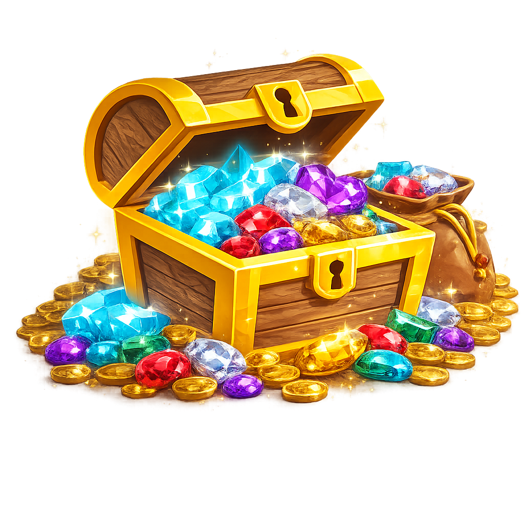 💎 Pack 6 – 10800 Gemmes