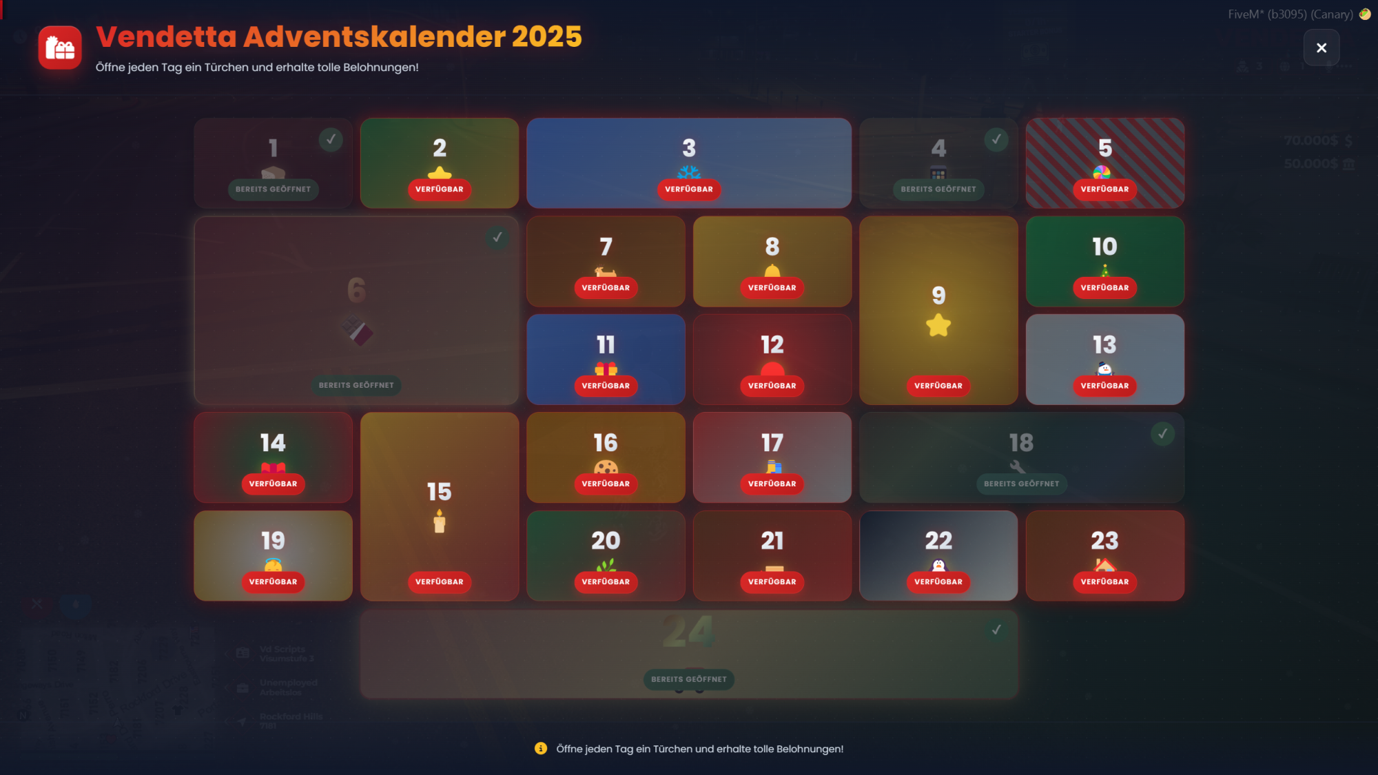 Advent Calendar (ESX / QB / Standalone)