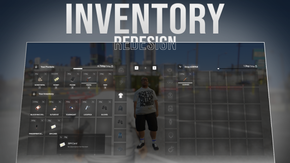 [ESX/QB/QBOX/OX/ND] Inventory Redesign with Clothing Slots [OPEN SOURCE]