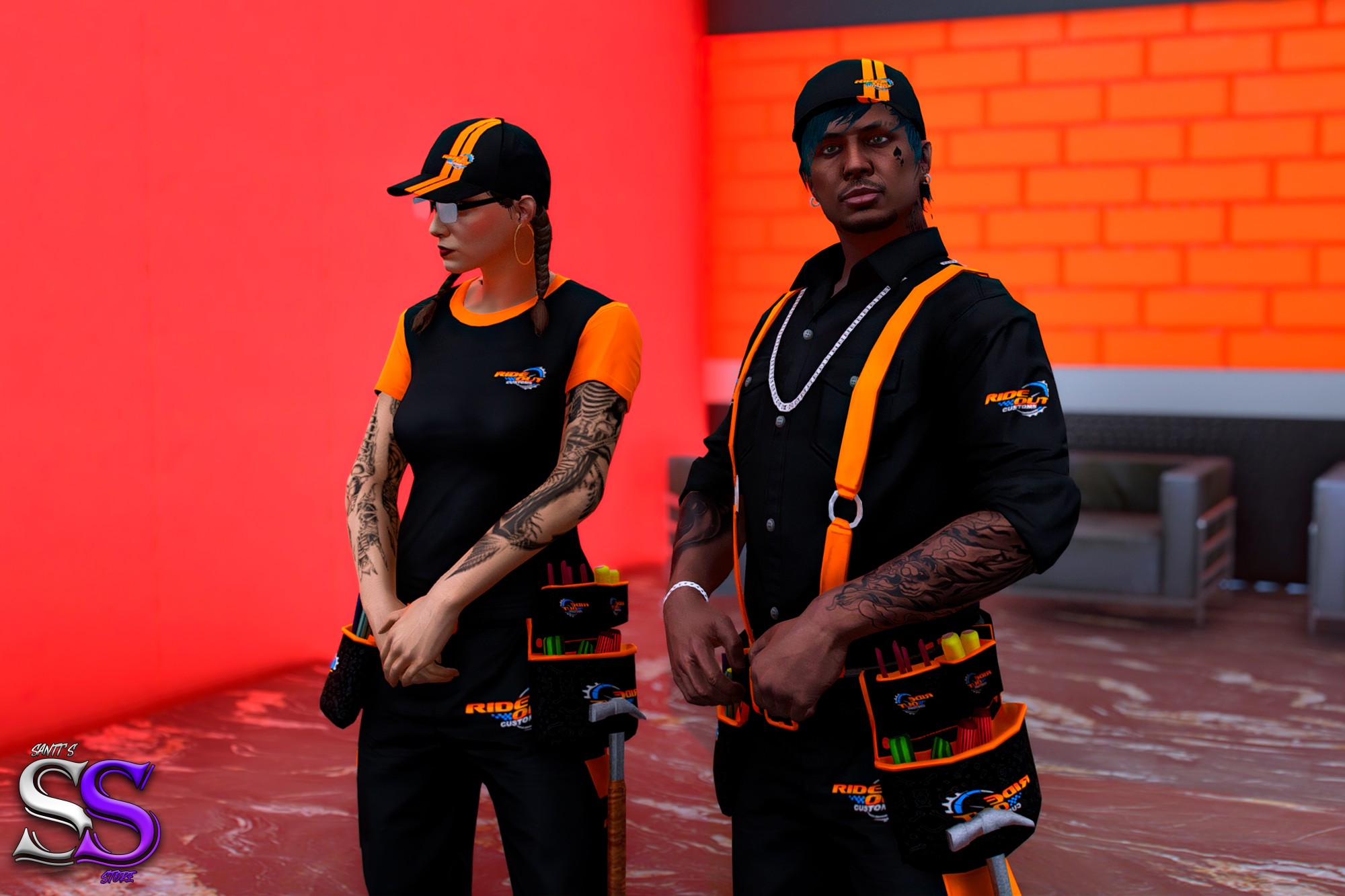 Ride Out Customs Mechanic Clothing Pack