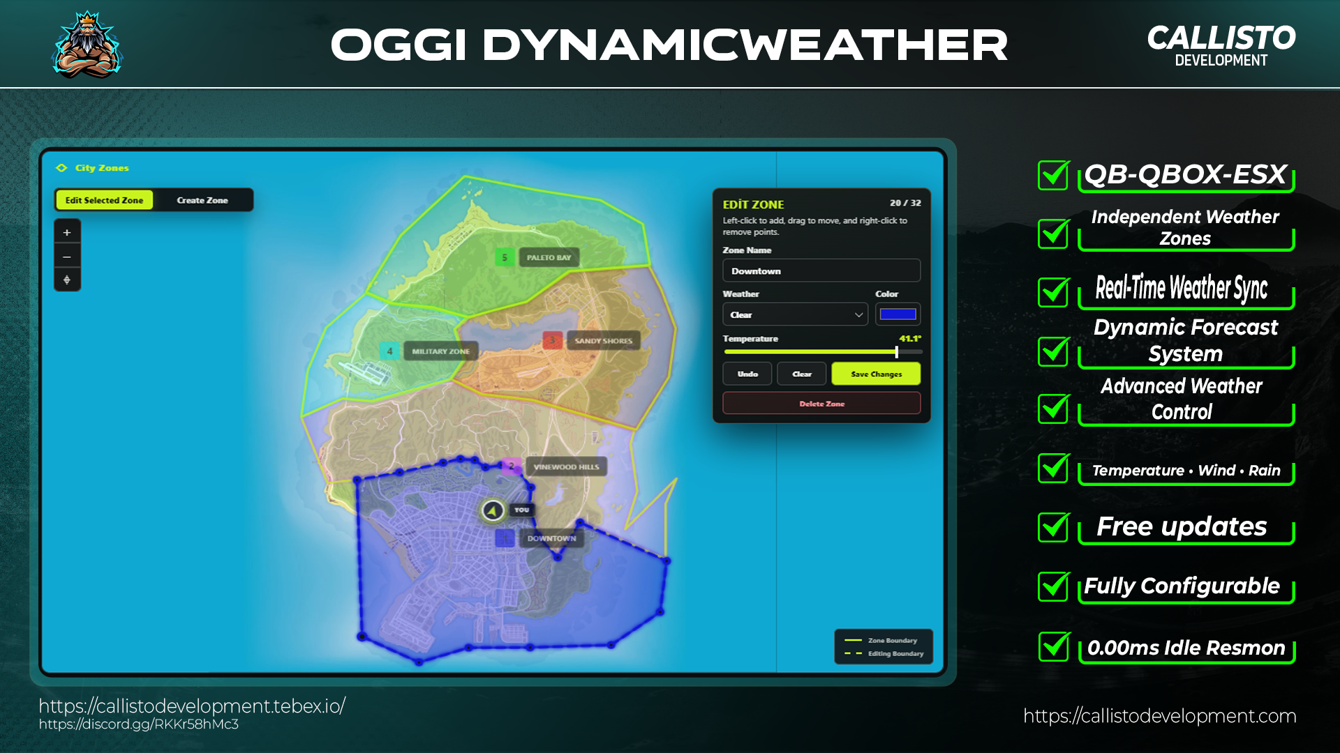 OGGI Dynamic Weather | Regional Weather & Time Control