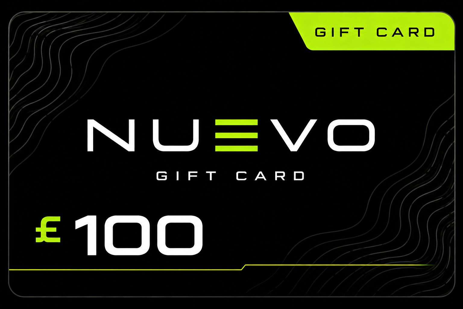 NUEVO £100 Gift Card Elite Credit