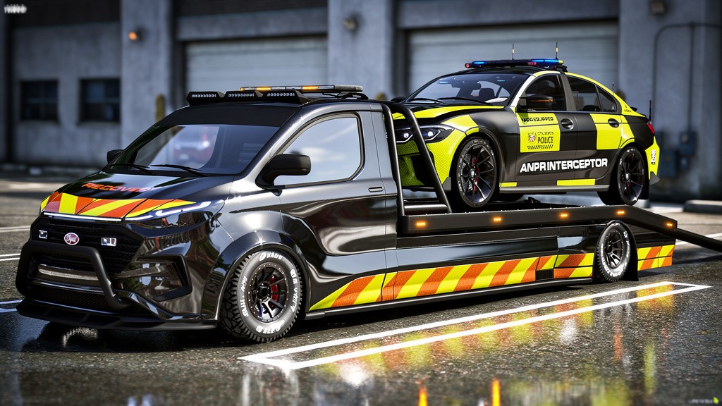 [TOW] Vapid Runner Recovery Van + TOW SCRIPT