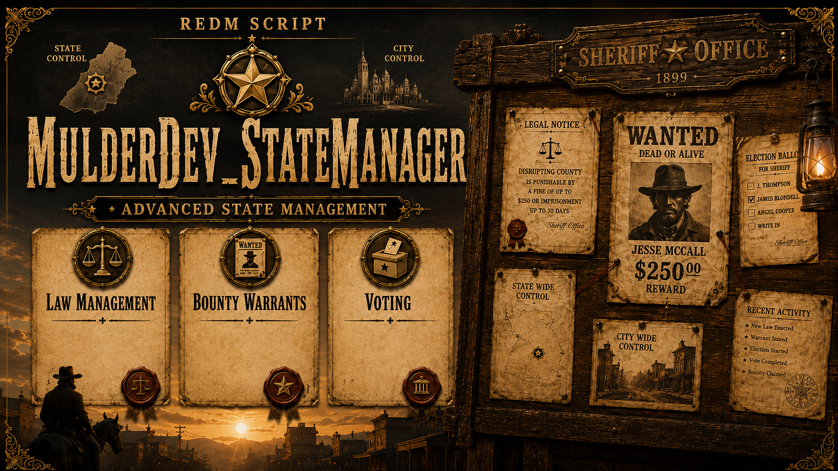 MulderDev StateManager (VORP)