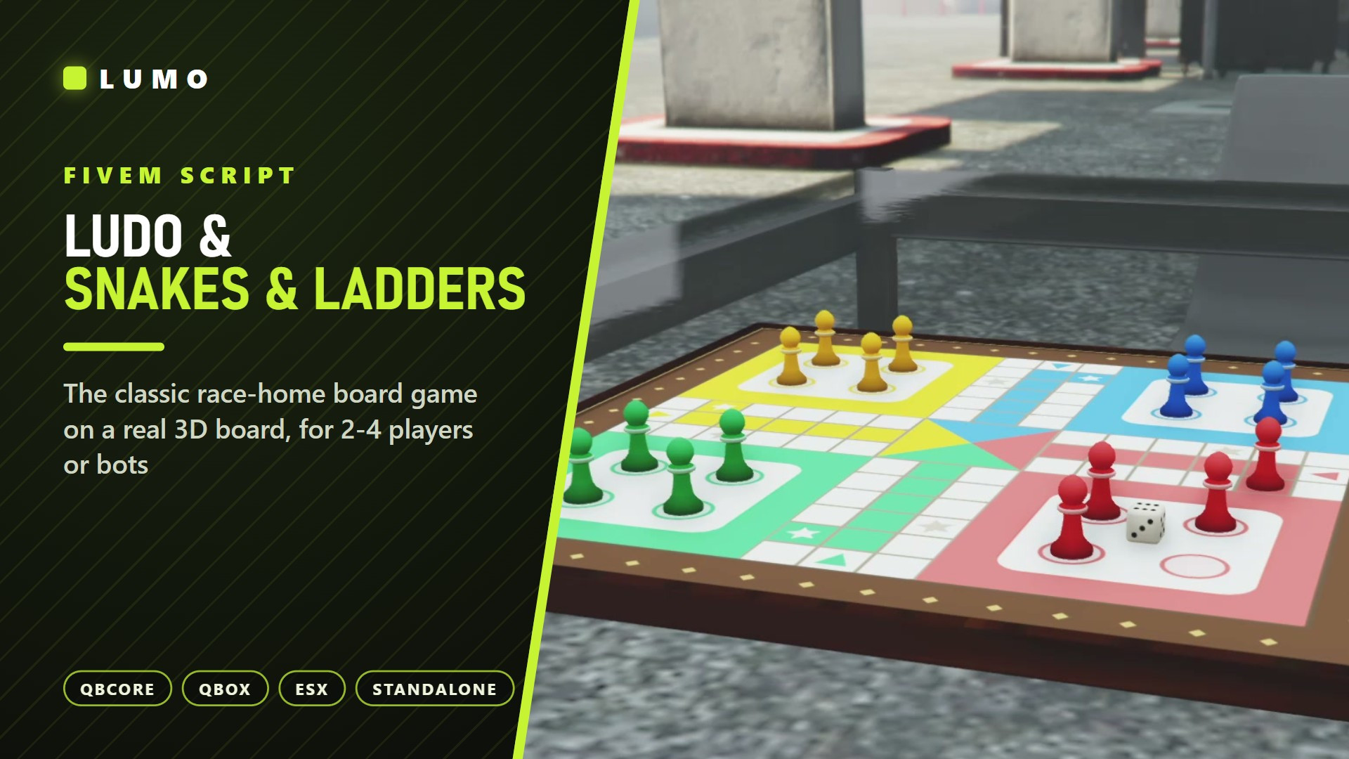 Ludo — 3D Ludo & Snakes and Ladders (Escrow)