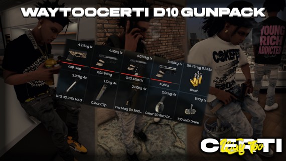 D10 Inspired GunPack