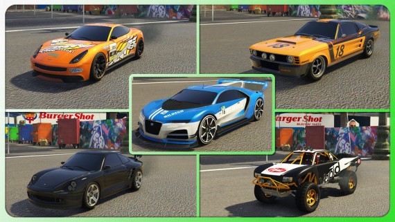 [CARS] 5 RC Cars Pack