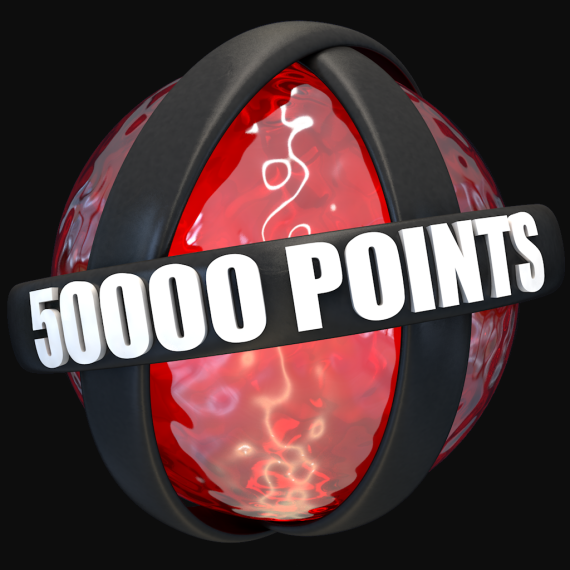 50000 Points
