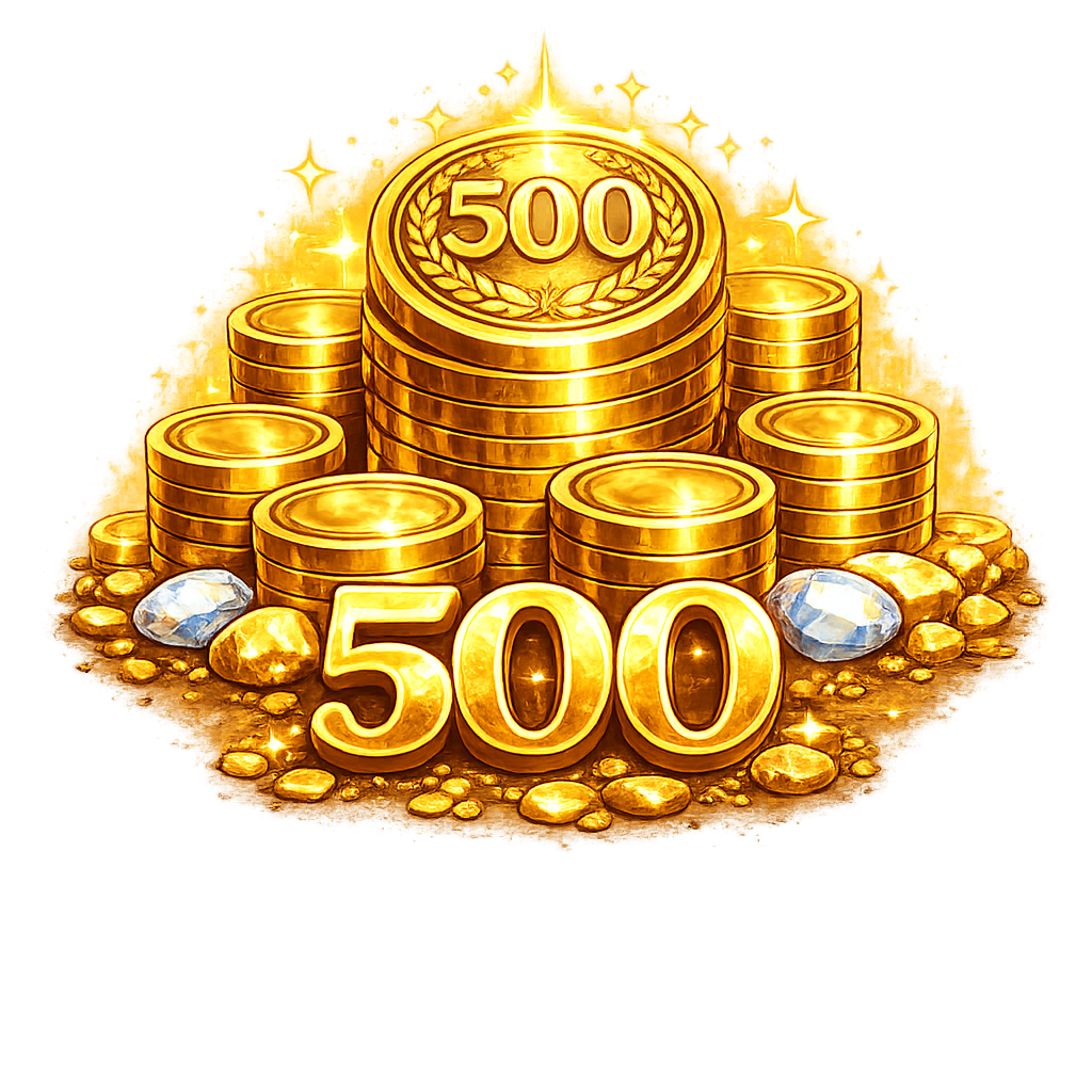500 Coins