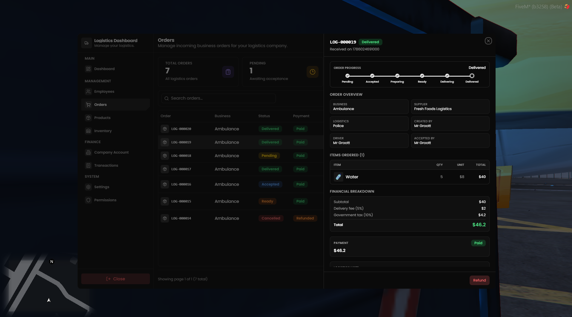 [Advanced Logistics] ESX QBCore Qbox {OPEN-SOURCE}