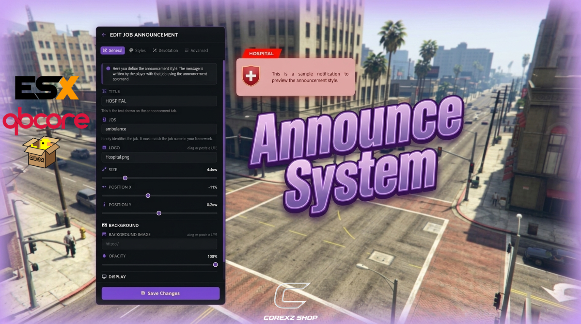 Announce System