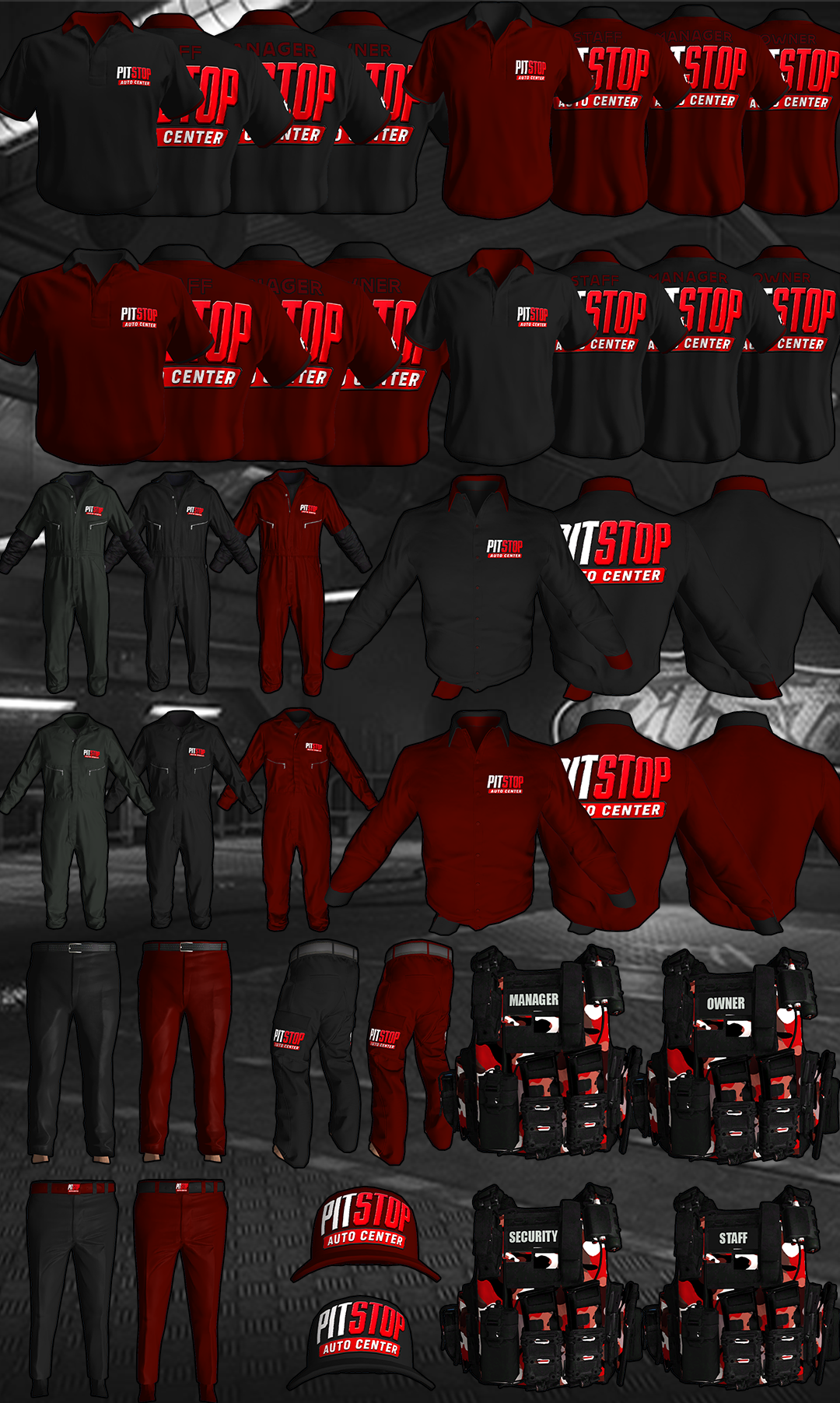 Pitstop Uniform [M+F]
