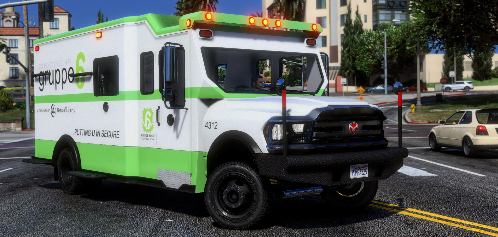 Bravado Bison 45XD Armored Bank Truck CIT