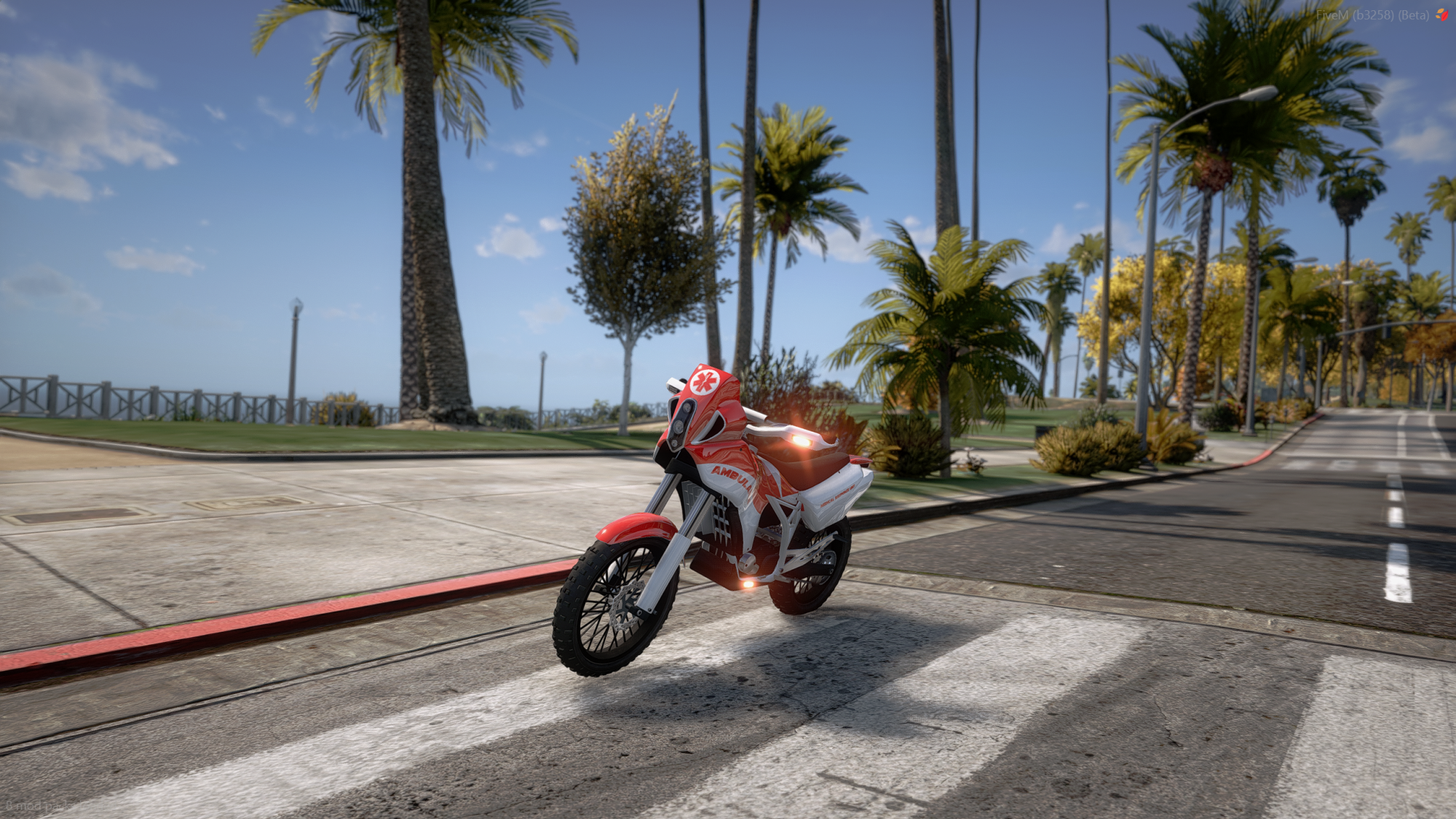 BF400 Motorcycle Ambulance Version