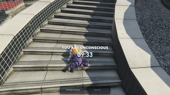 Next Death - Complete death screen
