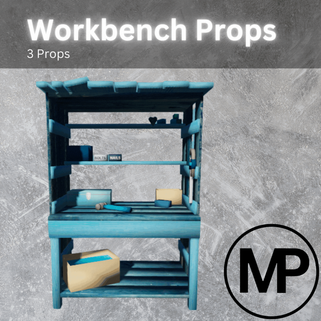 Blue Workbenches