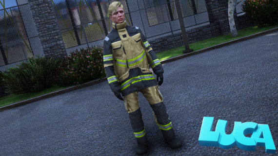 Luca German Firefighter Fireblocker Uniform