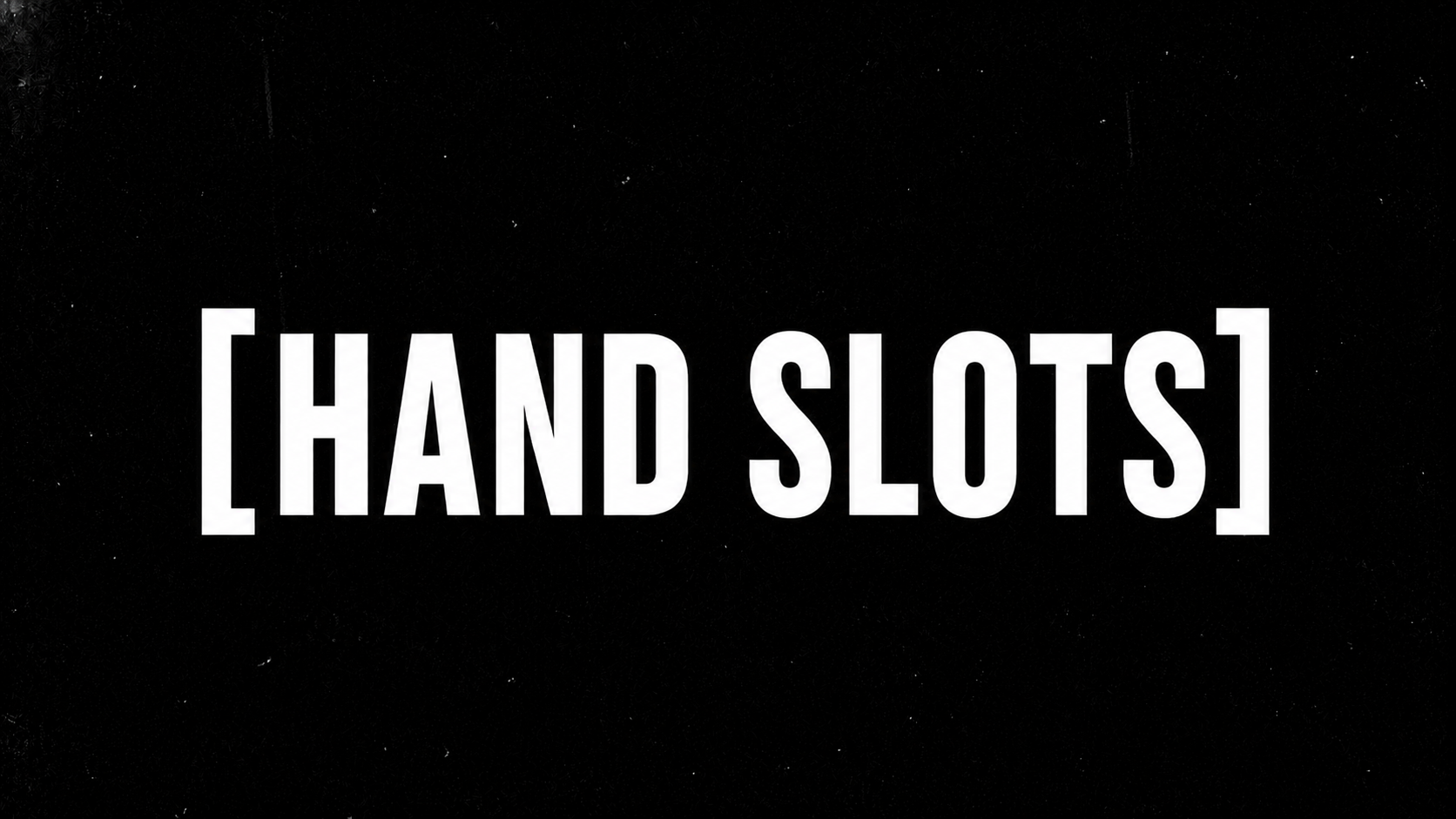[Hand Slots] MONTHLY