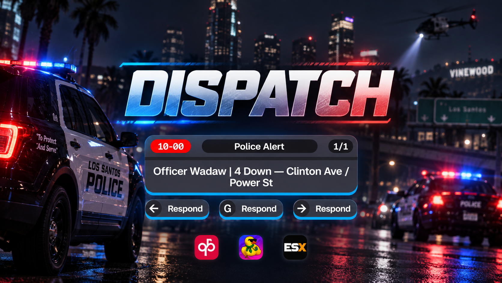Venus Dispatch [ESX / QBCore / Qbox]