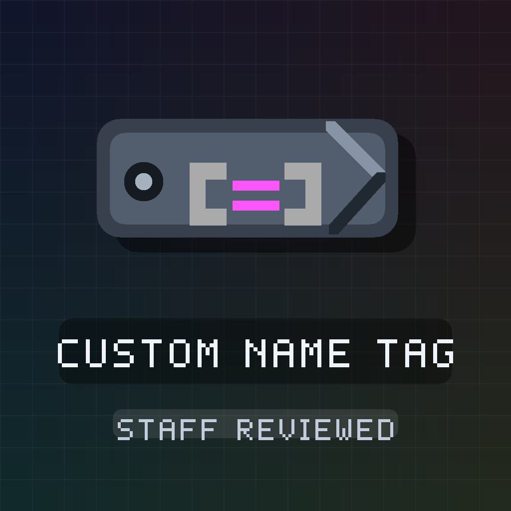 Custom Name Tag