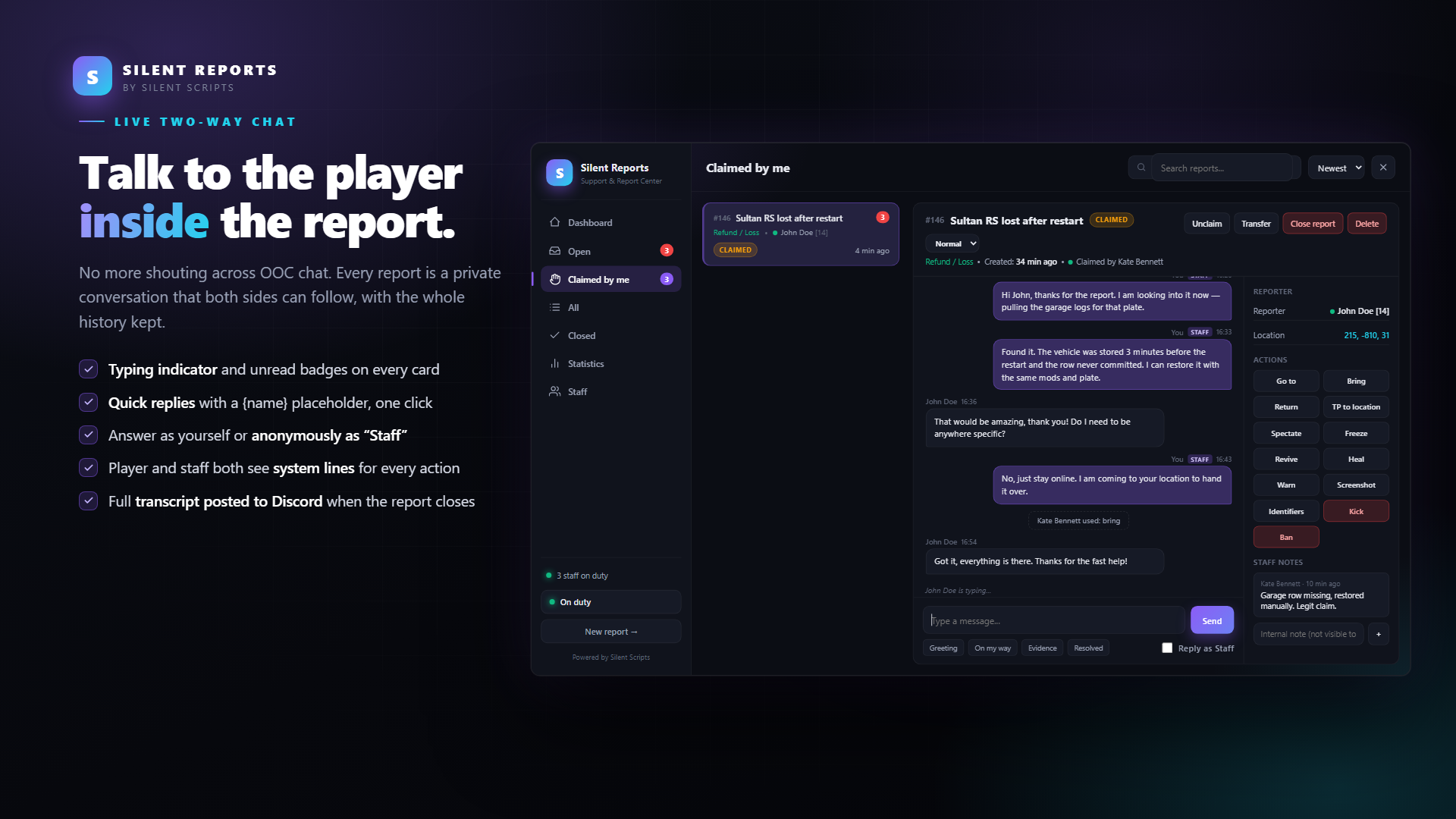 Report System v1