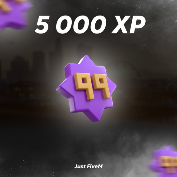 5000 XP levelů
