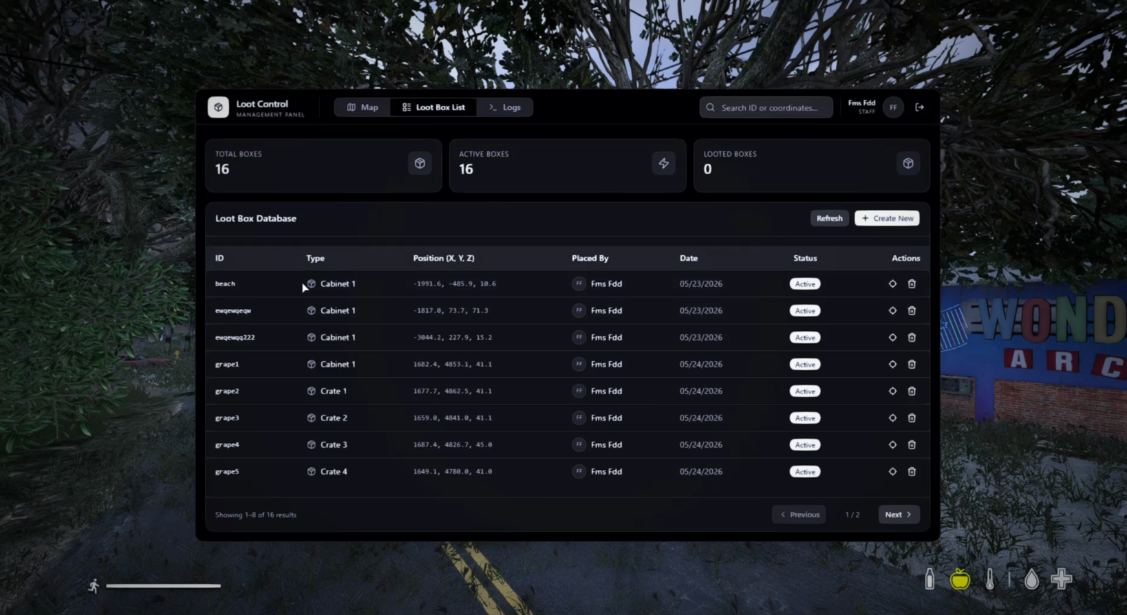 Looting System
