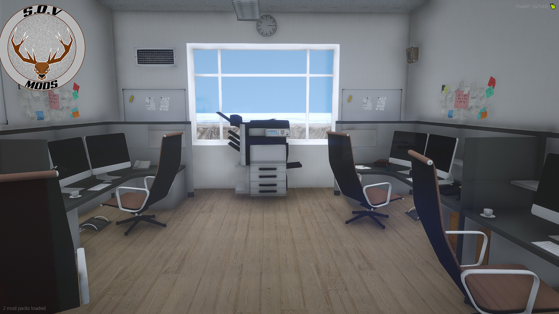 Sandy Shores Police Station 01