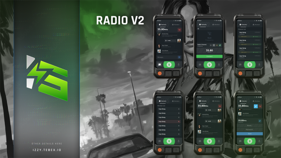 [Advanced Radio V2] ESCROW QBCORE ESX QBOX