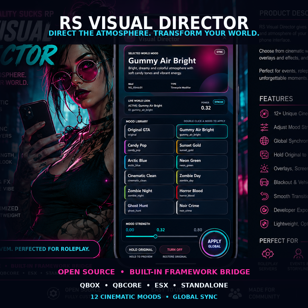 RS Visual Director — Open-Source Cinematic World Mood Director