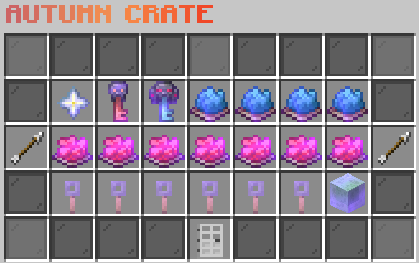 x25 Autumn Crate Key