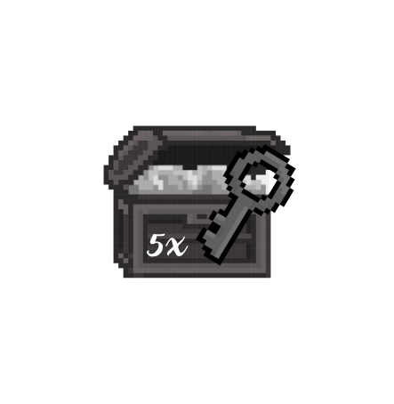 5x Onyx Crate Keys