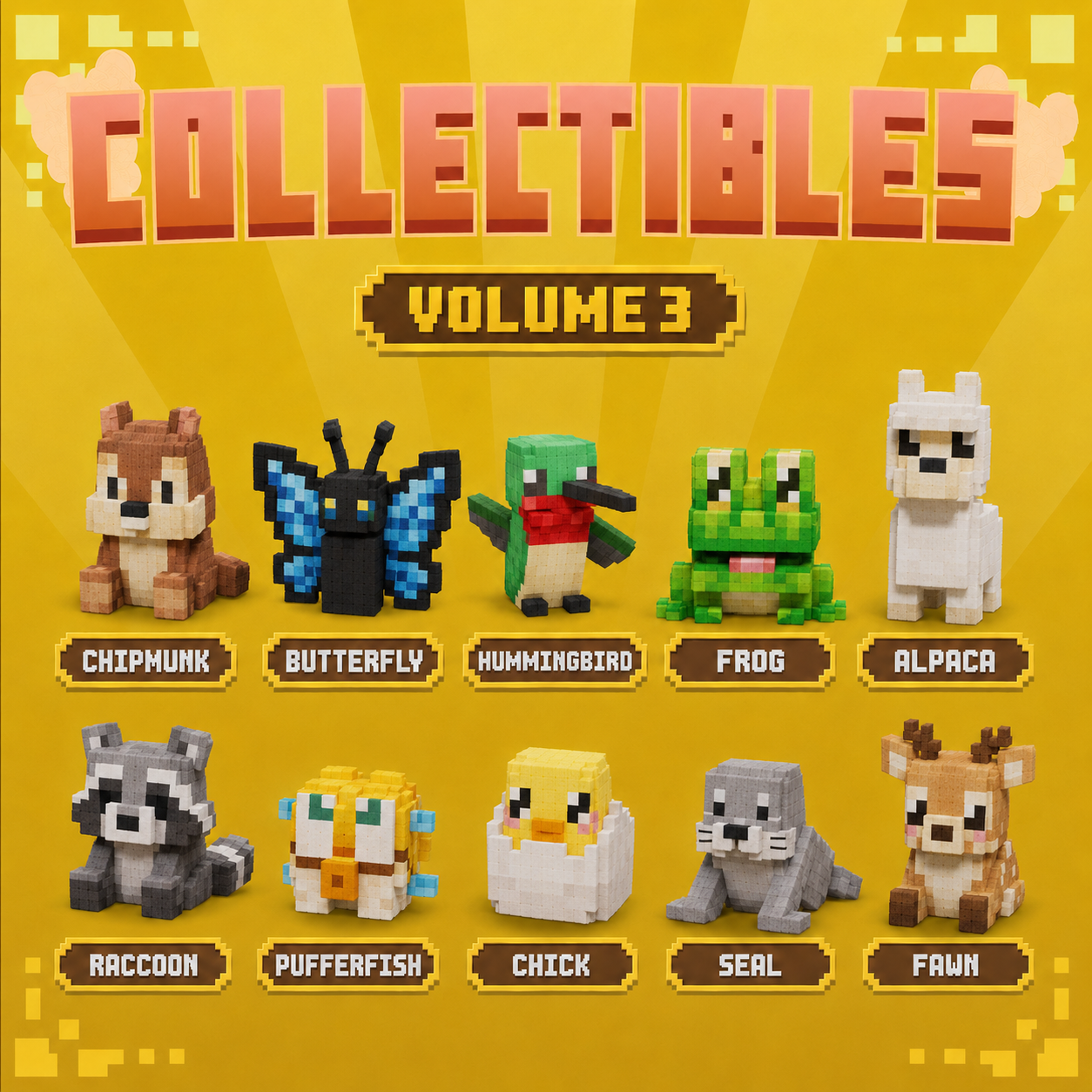 Random EC Plushie Wave 3