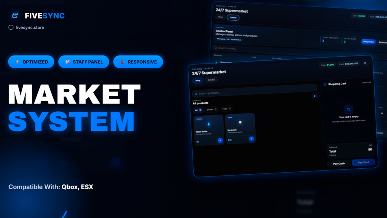 FiveSync Market (ESCROW)