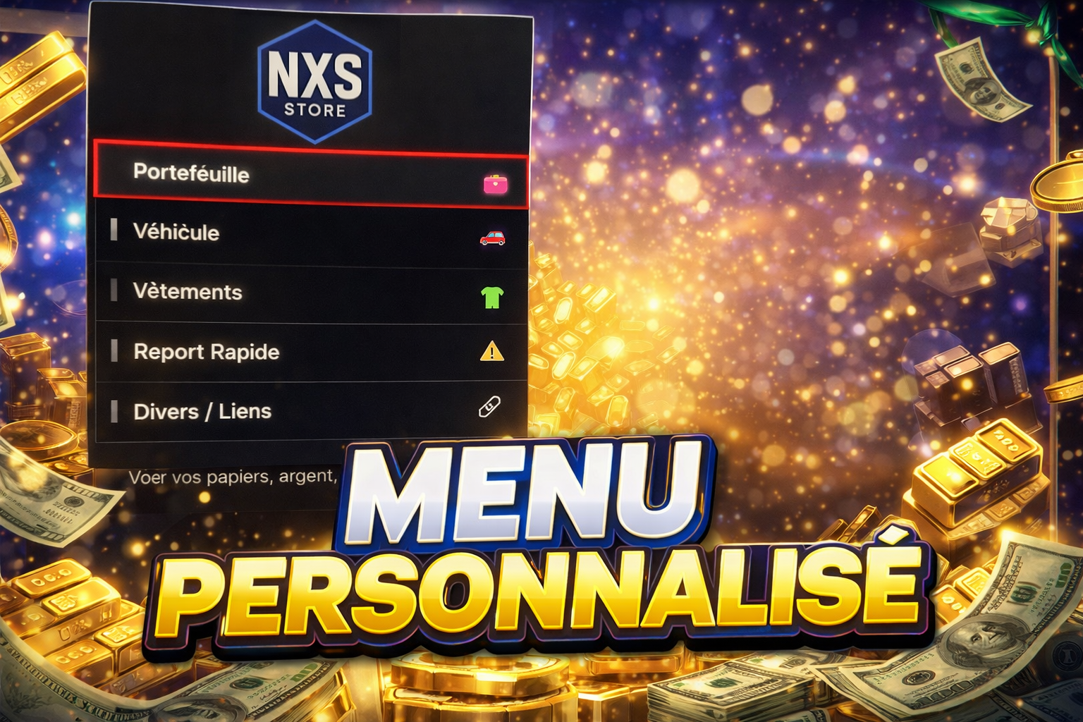 Nxs Personnal Menu