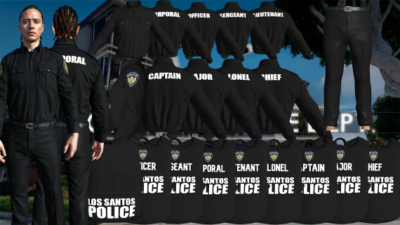 LSPD Long Shirts v2 [M+F]